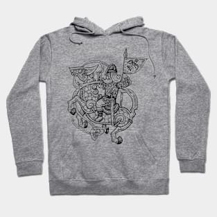 Viking horsmen Hoodie